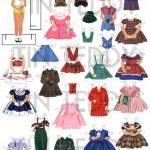 1950s Dress-Up Paper Dolls..