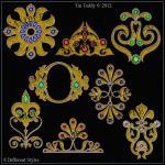 Jewelled Accents - 40 Ornat..